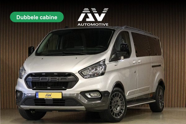 Ford Transit Custom 320 2.0 TDCI 170 PK L2H1 Limited DC | Dubbel Cabine | ACC | BLIS | Elek stoelen | Lederen bekleding | CarPlay | Camera | Navigat | Trekhaak | DAB | Stoelverwarming | Nieuwe APK | 5-Zitter