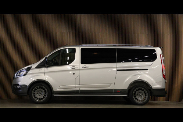 Ford Transit Custom 320 2.0 TDCI 170 PK L2H1 Limited DC | Dubbel Cabine | ACC | BLIS | Elek stoelen | Lederen bekleding | CarPlay | Camera | Navigat | Trekhaak | DAB | Stoelverwarming | Nieuwe APK | 5-Zitter