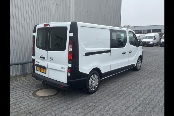 Opel Vivaro 1.6 CDTI L2H1 DC*A/C*CRUISE*HAAK*DUBBELCABINE*