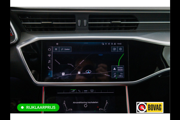 Audi A6 Avant 50 TFSI e quattro Advanced edition | 21 inch | Black optic | 360 camera | Sfeerverlichting Navigatie, Stoelverwarming, Electrische achterklep, Lane assist, App-connect