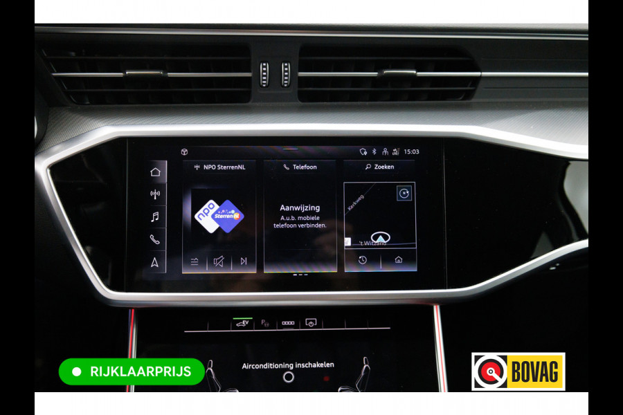 Audi A6 Avant 50 TFSI e quattro Advanced edition | 21 inch | Black optic | 360 camera | Sfeerverlichting Navigatie, Stoelverwarming, Electrische achterklep, Lane assist, App-connect
