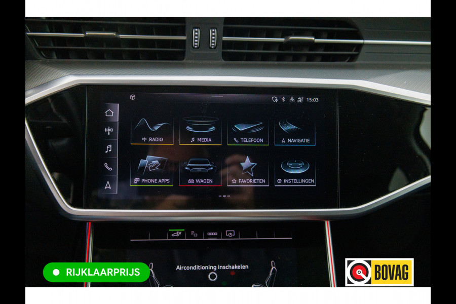 Audi A6 Avant 50 TFSI e quattro Advanced edition | 21 inch | Black optic | 360 camera | Sfeerverlichting Navigatie, Stoelverwarming, Electrische achterklep, Lane assist, App-connect