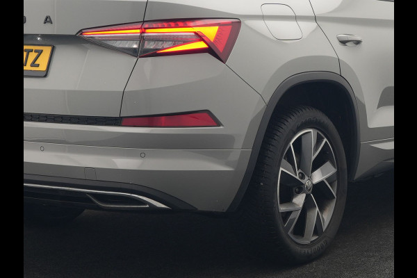 Škoda Kodiaq 1.5 TSI Sportline Business 150pk DSG | Trekhaak Af Fabriek | Adaptive Cruise | Camera | Alcantara Sportstoelen Memory & Verwarmd | Keyless | Sfeerverlichting | Apple Carplay | Virtual | Navigatie | DAB |