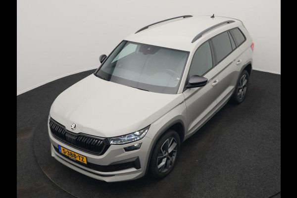 Škoda Kodiaq 1.5 TSI Sportline Business 150pk DSG | Trekhaak Af Fabriek | Adaptive Cruise | Camera | Alcantara Sportstoelen Memory & Verwarmd | Keyless | Sfeerverlichting | Apple Carplay | Virtual | Navigatie | DAB |