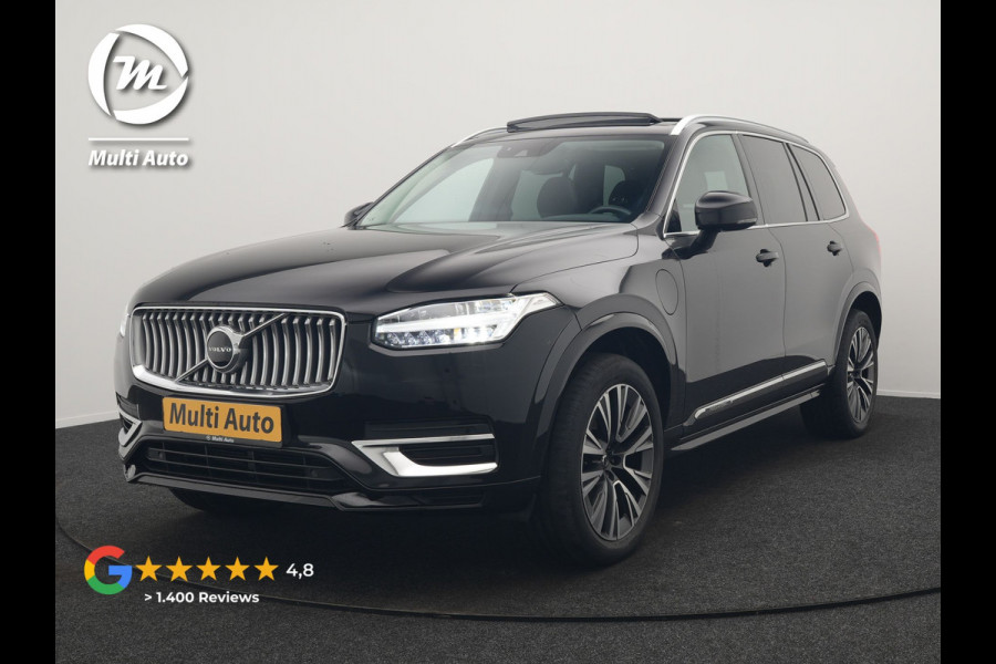 Volvo XC90 T8 Recharge AWD Inscription PHEV 456pk Dealer O.H | Panodak | Adaptive Cruise | Harmen / Kardon | Lederen Sportstoelen Memory & Verwarmd | Camera | Pilot Assist | Keyless | Apple Carplay | Navigatie | Virtual | DAB | Plug In Hybrid |