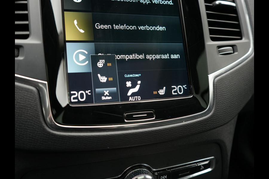 Volvo XC90 T8 Recharge AWD Inscription PHEV 456pk Dealer O.H | Panodak | Adaptive Cruise | Harmen / Kardon | Lederen Sportstoelen Memory & Verwarmd | Camera | Pilot Assist | Keyless | Apple Carplay | Navigatie | Virtual | DAB | Plug In Hybrid |
