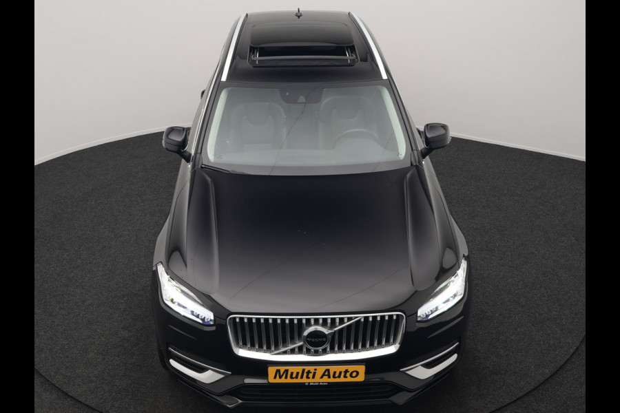 Volvo XC90 T8 Recharge AWD Inscription PHEV 456pk Dealer O.H | Panodak | Adaptive Cruise | Harmen / Kardon | Lederen Sportstoelen Memory & Verwarmd | Camera | Pilot Assist | Keyless | Apple Carplay | Navigatie | Virtual | DAB | Plug In Hybrid |