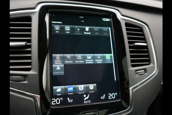 Volvo XC90 T8 Recharge AWD Inscription PHEV 456pk Dealer O.H | Panodak | Adaptive Cruise | Harmen / Kardon | Lederen Sportstoelen Memory & Verwarmd | Camera | Pilot Assist | Keyless | Apple Carplay | Navigatie | Virtual | DAB | Plug In Hybrid |
