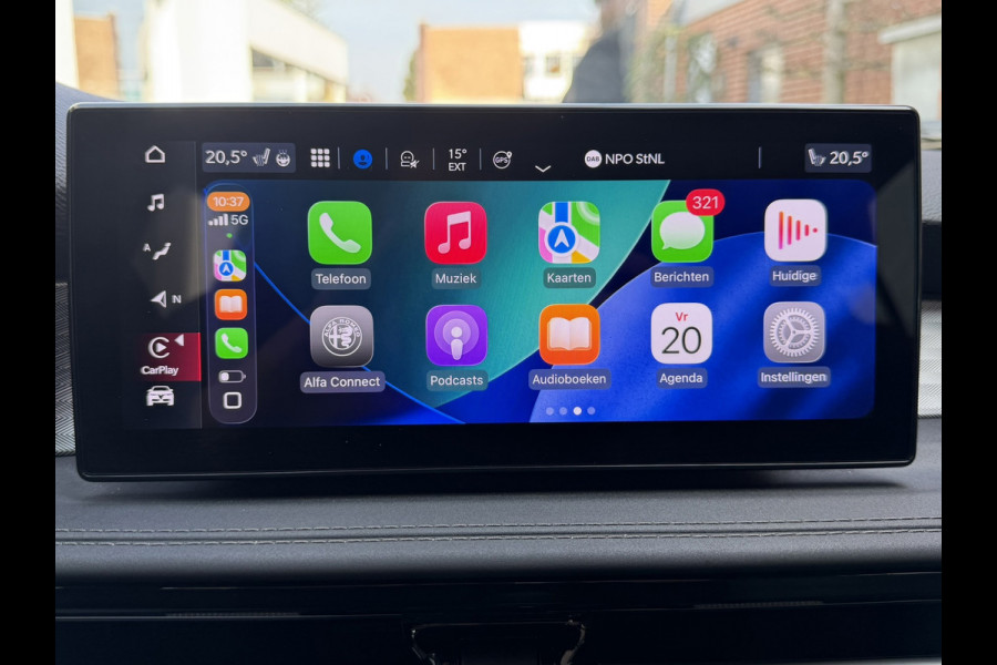 Alfa Romeo Tonale 1.5T Hybrid Ti Panorama Pdc+Camera Carplay Cruise Mem. Seats Stoelverwarming/ventilatie Stuurverwarming