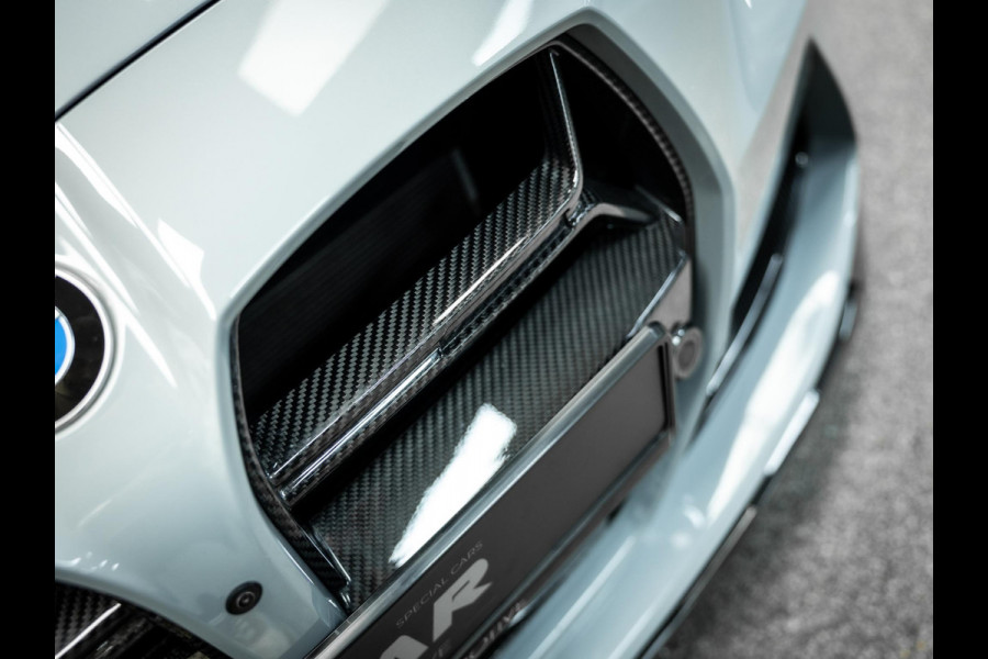 BMW 4 Serie Cabrio M4 xDrive Competition | Carbon Performance Pack | Yellow DRL'S | Brooklyn Grau | Stuurverwarming en nek verwarming |