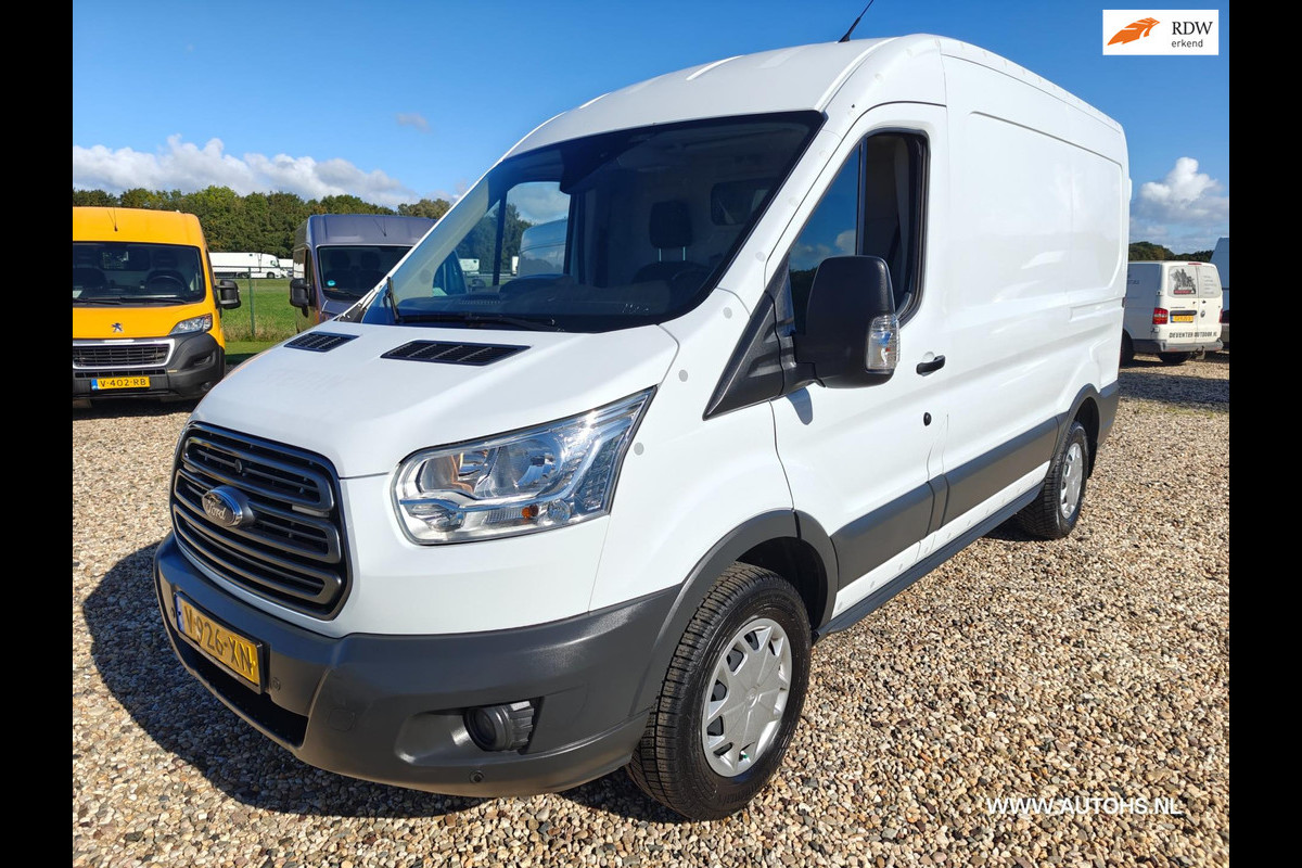 Ford Transit 350 2.0 TDCI L2H2 Trend , 1e Eig , Ex overheid , Euro 6 , Airco, Camera , cruise , in pracht staat.