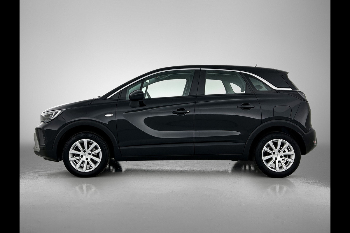 Opel Crossland 1.2 T 131PK Automaat Elegance / Distributie vv bij 89Dkm / Trekhaak / Cruise / Carplay / Lmv / Led / Ecc / Navi / Apk 03-2027