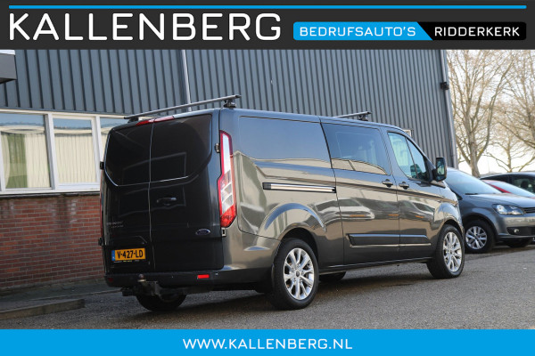 Ford Transit Custom 290 2.0 TDCI L2H1 Limited DC Automaat / 5 PRS / Camera / Trekhaak / Dubbel cabine
