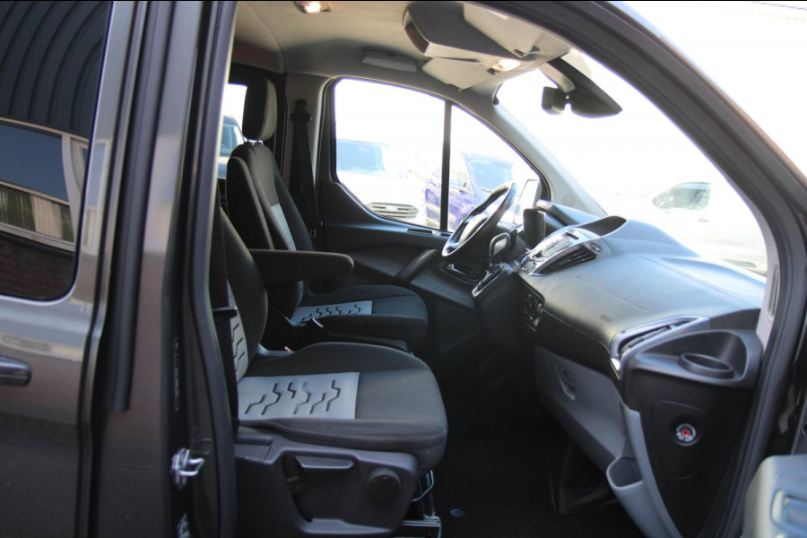 Ford Transit Custom 290 2.0 TDCI L2H1 Limited DC Automaat / 5 PRS / Camera / Trekhaak / Dubbel cabine