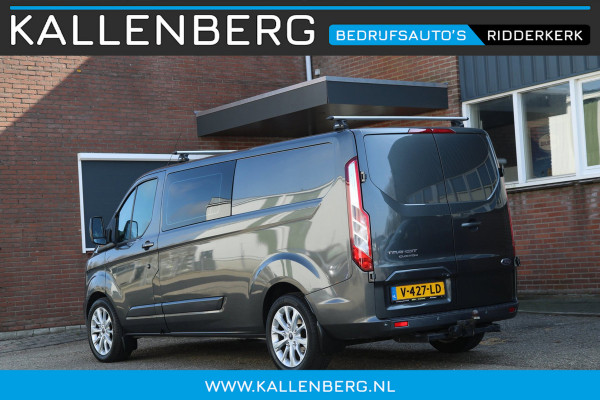 Ford Transit Custom 290 2.0 TDCI L2H1 Limited DC Automaat / 5 PRS / Camera / Trekhaak / Dubbel cabine