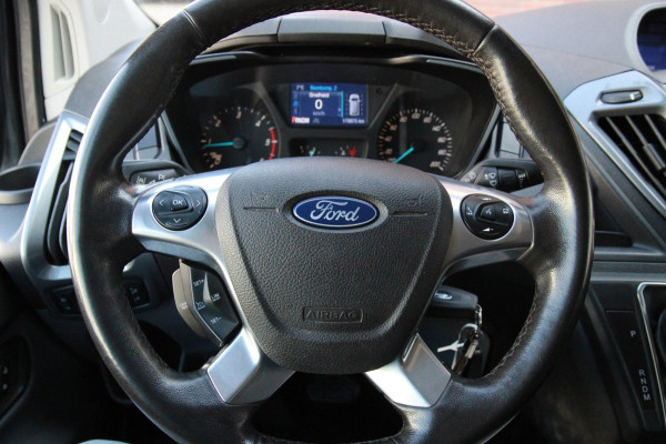 Ford Transit Custom 290 2.0 TDCI L2H1 Limited DC Automaat / 5 PRS / Camera / Trekhaak / Dubbel cabine