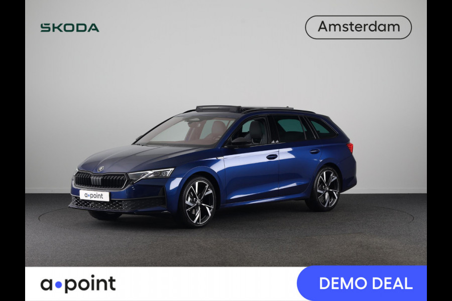 Škoda Octavia Combi Sportline Tour m-HEV 1.5 TSI 150 pk 7 versn. DSG | Schuif/kanteldak | Travel assist | Trekhaak wegklapbaar