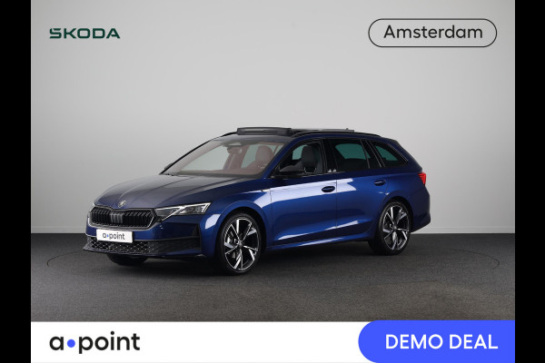 Škoda Octavia Combi Sportline Tour m-HEV 1.5 TSI 150 pk 7 versn. DSG | Schuif/kanteldak | Travel assist | Trekhaak wegklapbaar
