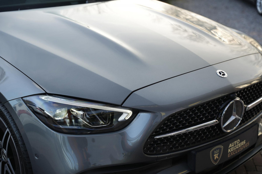 Mercedes-Benz C-Klasse 180 Business Solution AMG Burmester Stuurverw. Adapt. Cruise LED Leer Alcantara AMG