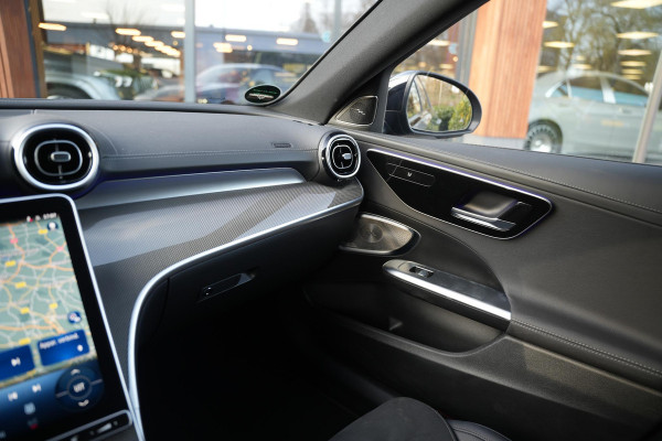 Mercedes-Benz C-Klasse 180 Business Solution AMG Burmester Stuurverw. Adapt. Cruise LED Leer Alcantara AMG