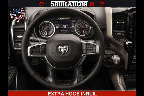 Dodge Ram RAM VOL | BLACK ON BLACK | LUCHTVERING | 5.7 V8 HEMI | PANODAK | ADAPTIVE CRUISE | 360 CAMERA | 22 INCH SPORT WIELEN | DUBELE CABINE | 5 PERSOONS |