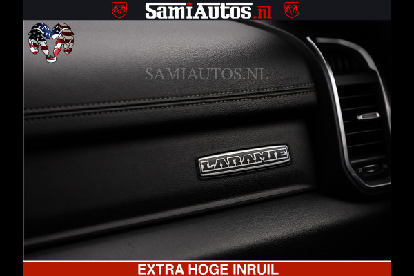 Dodge Ram RAM VOL | BLACK ON BLACK | LUCHTVERING | 5.7 V8 HEMI | PANODAK | ADAPTIVE CRUISE | 360 CAMERA | 22 INCH SPORT WIELEN | DUBELE CABINE | 5 PERSOONS |
