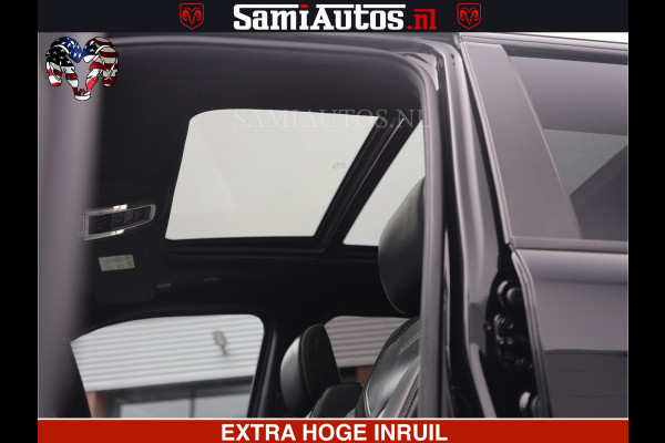 Dodge Ram RAM VOL | BLACK ON BLACK | LUCHTVERING | 5.7 V8 HEMI | PANODAK | ADAPTIVE CRUISE | 360 CAMERA | 22 INCH SPORT WIELEN | DUBELE CABINE | 5 PERSOONS |