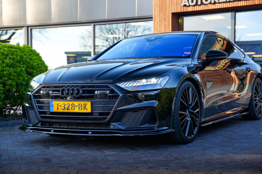 Audi A7 Sportback 50 TDI quattro Pro Line Plus B&O+ Panodak 360 Camera HUD Memory Amient Dynamisch Koplampen Achterlicht Leer