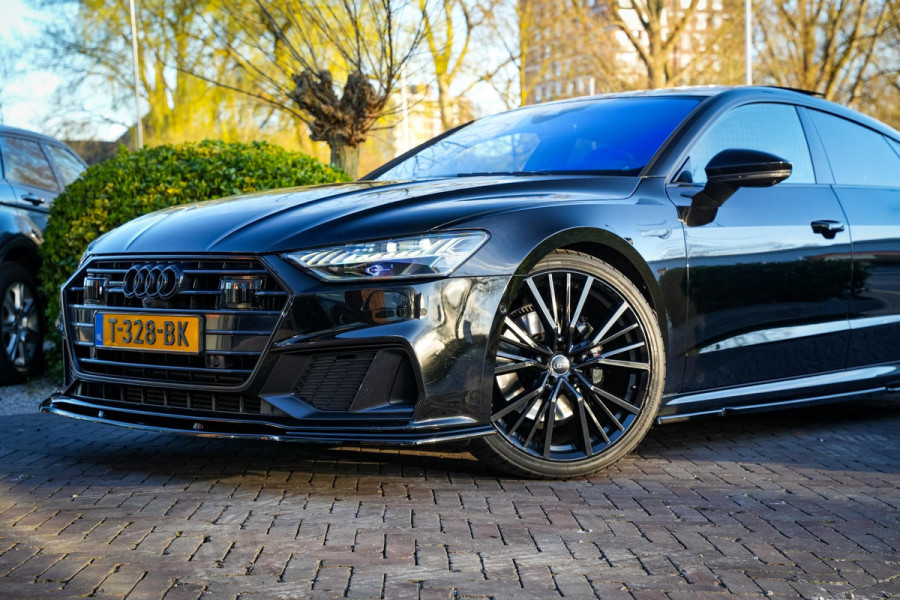 Audi A7 Sportback 50 TDI quattro Pro Line Plus B&O+ Panodak 360 Camera HUD Memory Amient Dynamisch Koplampen Achterlicht Leer