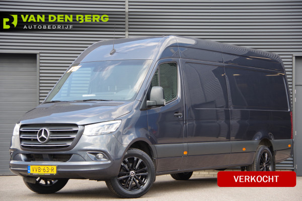 Mercedes-Benz Sprinter 319 3.0 CDI V6 L3H2 AUT. LED, LEDER, 3.5T TREKHAAK, CRUISE, MBUX, CAMERA, STANDKACHEL, CLIMA, APPLE CARPLAY/ANDROID AUTO, PARKEE