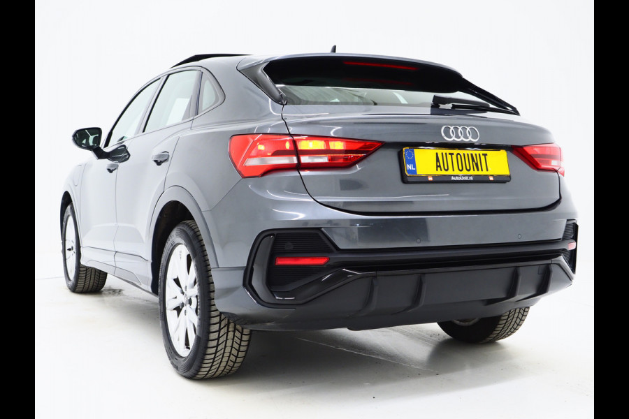 Audi Q3 Sportback 45 TFSI e Edition Full Black | Panoramadak | Stoelverwarming | Virtual | Cruise | PDC | LED | Carplay