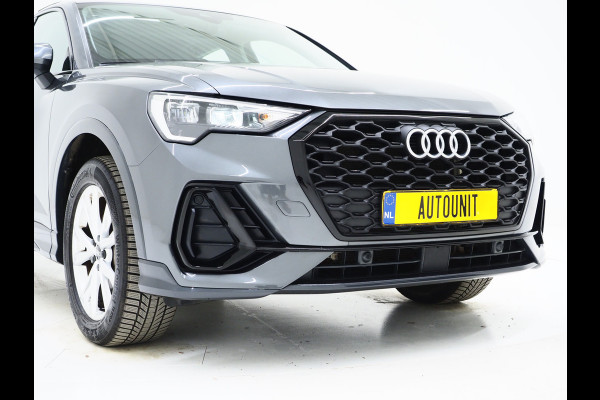 Audi Q3 Sportback 45 TFSI e Edition Full Black | Panoramadak | Stoelverwarming | Virtual | Cruise | PDC | LED | Carplay