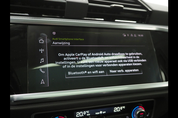 Audi Q3 Sportback 45 TFSI e Edition Full Black | Panoramadak | Stoelverwarming | Virtual | Cruise | PDC | LED | Carplay