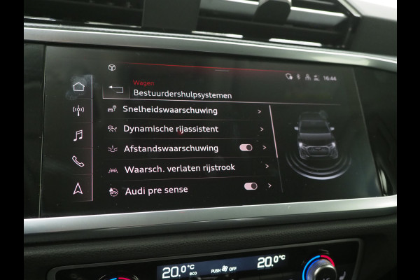 Audi Q3 Sportback 45 TFSI e Edition | Leder | Camera | Adaptive Cruise | Dodehoekdetectie | Stoelverwarming | Carplay