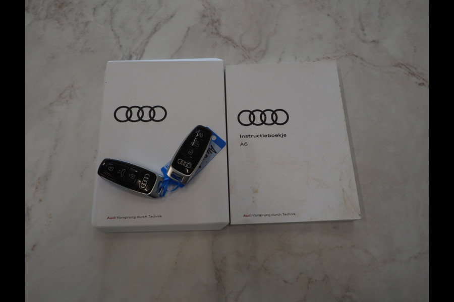 Audi A6 Avant 50 TFSI e quattro | Leder | Trekhaak | 360 | Keyless | Adaptive Cruise | Memory | Carplay