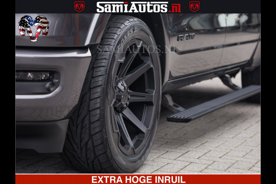 Dodge Ram LIMITED | 5.7 V8 HEMI 402PK | TUFF WIELEN | MEEST VOLLE LIMITED | PRACHTIGE KLEUR GRANITE CRYSTAL PEARL | CREW CAB | DUBBELE CABINE DC 5 PERSOONS | CREW CAB 5 PERSOONS | DUBBELE CABINE DC | MEEST ROYALE EN COMFORTABELE BEDRIJFSAUTO | HEAD-UP | LUCHTVERING | RONDOM CAMERA | MWK KLEP | PANORAMA DAK |