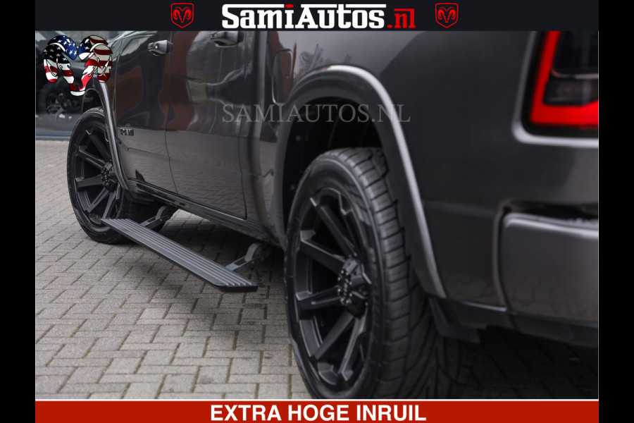 Dodge Ram LIMITED | 5.7 V8 HEMI 402PK | TUFF WIELEN | MEEST VOLLE LIMITED | PRACHTIGE KLEUR GRANITE CRYSTAL PEARL | CREW CAB | DUBBELE CABINE DC 5 PERSOONS | CREW CAB 5 PERSOONS | DUBBELE CABINE DC | MEEST ROYALE EN COMFORTABELE BEDRIJFSAUTO | HEAD-UP | LUCHTVERING | RONDOM CAMERA | MWK KLEP | PANORAMA DAK |