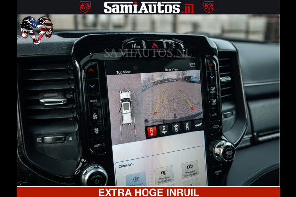 Dodge Ram LIMITED | 5.7 V8 HEMI 402PK | TUFF WIELEN | MEEST VOLLE LIMITED | PRACHTIGE KLEUR GRANITE CRYSTAL PEARL | CREW CAB | DUBBELE CABINE DC 5 PERSOONS | CREW CAB 5 PERSOONS | DUBBELE CABINE DC | MEEST ROYALE EN COMFORTABELE BEDRIJFSAUTO | HEAD-UP | LUCHTVERING | RONDOM CAMERA | MWK KLEP | PANORAMA DAK |