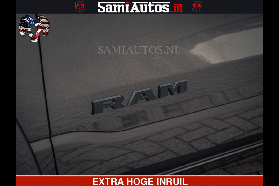 Dodge Ram LIMITED | 5.7 V8 HEMI 402PK | TUFF WIELEN | MEEST VOLLE LIMITED | PRACHTIGE KLEUR GRANITE CRYSTAL PEARL | CREW CAB | DUBBELE CABINE DC 5 PERSOONS | CREW CAB 5 PERSOONS | DUBBELE CABINE DC | MEEST ROYALE EN COMFORTABELE BEDRIJFSAUTO | HEAD-UP | LUCHTVERING | RONDOM CAMERA | MWK KLEP | PANORAMA DAK |