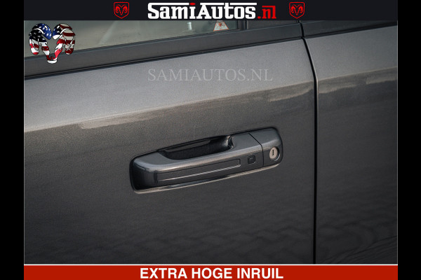 Dodge Ram LIMITED | 5.7 V8 HEMI 402PK | TUFF WIELEN | MEEST VOLLE LIMITED | PRACHTIGE KLEUR GRANITE CRYSTAL PEARL | CREW CAB | DUBBELE CABINE DC 5 PERSOONS | CREW CAB 5 PERSOONS | DUBBELE CABINE DC | MEEST ROYALE EN COMFORTABELE BEDRIJFSAUTO | HEAD-UP | LUCHTVERING | RONDOM CAMERA | MWK KLEP | PANORAMA DAK |