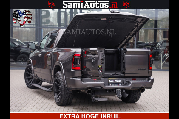 Dodge Ram LIMITED | 5.7 V8 HEMI 402PK | TUFF WIELEN | MEEST VOLLE LIMITED | PRACHTIGE KLEUR GRANITE CRYSTAL PEARL | CREW CAB | DUBBELE CABINE DC 5 PERSOONS | CREW CAB 5 PERSOONS | DUBBELE CABINE DC | MEEST ROYALE EN COMFORTABELE BEDRIJFSAUTO | HEAD-UP | LUCHTVERING | RONDOM CAMERA | MWK KLEP | PANORAMA DAK |