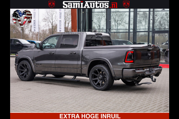 Dodge Ram LIMITED | 5.7 V8 HEMI 402PK | TUFF WIELEN | MEEST VOLLE LIMITED | PRACHTIGE KLEUR GRANITE CRYSTAL PEARL | CREW CAB | DUBBELE CABINE DC 5 PERSOONS | CREW CAB 5 PERSOONS | DUBBELE CABINE DC | MEEST ROYALE EN COMFORTABELE BEDRIJFSAUTO | HEAD-UP | LUCHTVERING | RONDOM CAMERA | MWK KLEP | PANORAMA DAK |