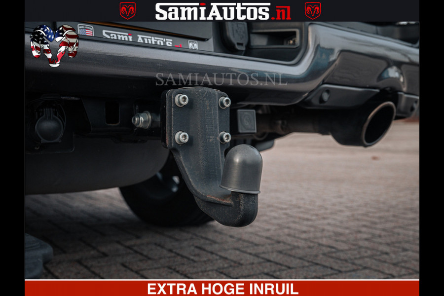 Dodge Ram LIMITED | 5.7 V8 HEMI 402PK | TUFF WIELEN | MEEST VOLLE LIMITED | PRACHTIGE KLEUR GRANITE CRYSTAL PEARL | CREW CAB | DUBBELE CABINE DC 5 PERSOONS | CREW CAB 5 PERSOONS | DUBBELE CABINE DC | MEEST ROYALE EN COMFORTABELE BEDRIJFSAUTO | HEAD-UP | LUCHTVERING | RONDOM CAMERA | MWK KLEP | PANORAMA DAK |