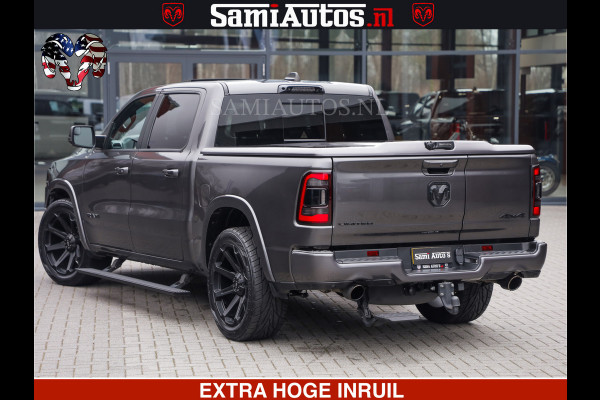 Dodge Ram LIMITED | 5.7 V8 HEMI 402PK | TUFF WIELEN | MEEST VOLLE LIMITED | PRACHTIGE KLEUR GRANITE CRYSTAL PEARL | CREW CAB | DUBBELE CABINE DC 5 PERSOONS | CREW CAB 5 PERSOONS | DUBBELE CABINE DC | MEEST ROYALE EN COMFORTABELE BEDRIJFSAUTO | HEAD-UP | LUCHTVERING | RONDOM CAMERA | MWK KLEP | PANORAMA DAK |