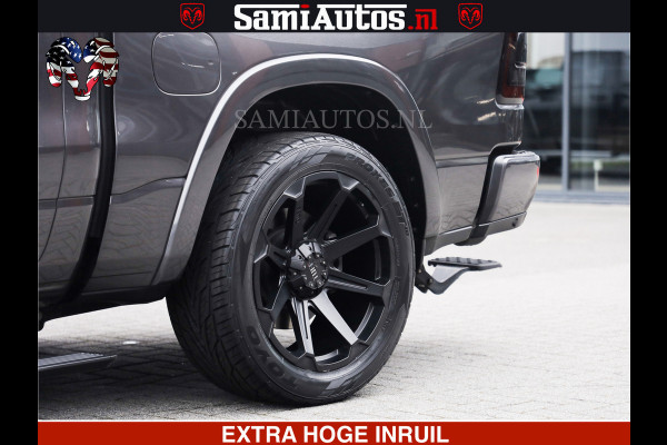 Dodge Ram LIMITED | 5.7 V8 HEMI 402PK | TUFF WIELEN | MEEST VOLLE LIMITED | PRACHTIGE KLEUR GRANITE CRYSTAL PEARL | CREW CAB | DUBBELE CABINE DC 5 PERSOONS | CREW CAB 5 PERSOONS | DUBBELE CABINE DC | MEEST ROYALE EN COMFORTABELE BEDRIJFSAUTO | HEAD-UP | LUCHTVERING | RONDOM CAMERA | MWK KLEP | PANORAMA DAK |