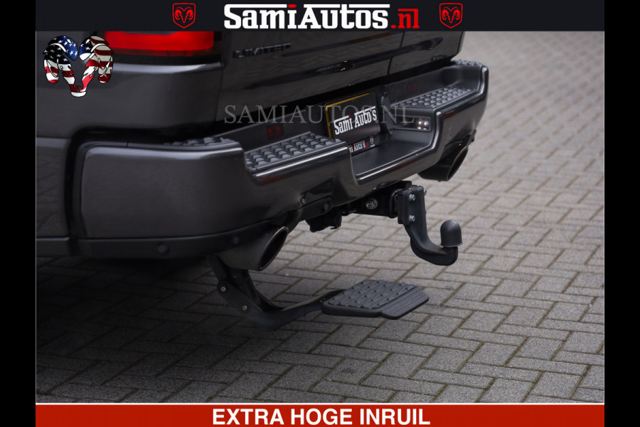 Dodge Ram LIMITED | 5.7 V8 HEMI 402PK | TUFF WIELEN | MEEST VOLLE LIMITED | PRACHTIGE KLEUR GRANITE CRYSTAL PEARL | CREW CAB | DUBBELE CABINE DC 5 PERSOONS | CREW CAB 5 PERSOONS | DUBBELE CABINE DC | MEEST ROYALE EN COMFORTABELE BEDRIJFSAUTO | HEAD-UP | LUCHTVERING | RONDOM CAMERA | MWK KLEP | PANORAMA DAK |
