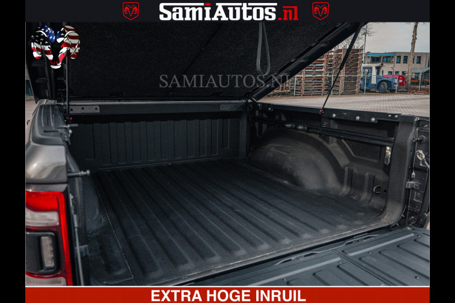Dodge Ram LIMITED | 5.7 V8 HEMI 402PK | TUFF WIELEN | MEEST VOLLE LIMITED | PRACHTIGE KLEUR GRANITE CRYSTAL PEARL | CREW CAB | DUBBELE CABINE DC 5 PERSOONS | CREW CAB 5 PERSOONS | DUBBELE CABINE DC | MEEST ROYALE EN COMFORTABELE BEDRIJFSAUTO | HEAD-UP | LUCHTVERING | RONDOM CAMERA | MWK KLEP | PANORAMA DAK |