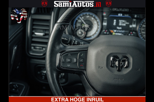 Dodge Ram LIMITED | 5.7 V8 HEMI 402PK | TUFF WIELEN | MEEST VOLLE LIMITED | PRACHTIGE KLEUR GRANITE CRYSTAL PEARL | CREW CAB | DUBBELE CABINE DC 5 PERSOONS | CREW CAB 5 PERSOONS | DUBBELE CABINE DC | MEEST ROYALE EN COMFORTABELE BEDRIJFSAUTO | HEAD-UP | LUCHTVERING | RONDOM CAMERA | MWK KLEP | PANORAMA DAK |