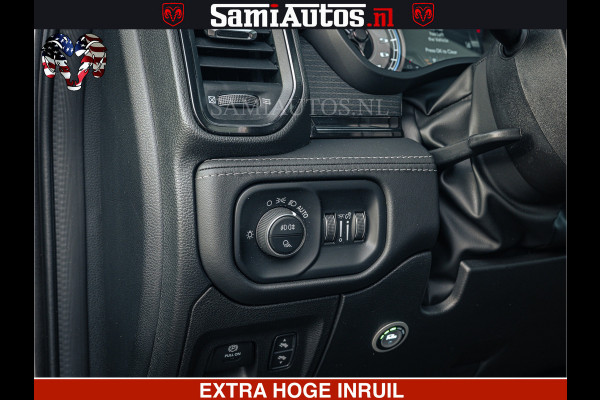 Dodge Ram LIMITED | 5.7 V8 HEMI 402PK | TUFF WIELEN | MEEST VOLLE LIMITED | PRACHTIGE KLEUR GRANITE CRYSTAL PEARL | CREW CAB | DUBBELE CABINE DC 5 PERSOONS | CREW CAB 5 PERSOONS | DUBBELE CABINE DC | MEEST ROYALE EN COMFORTABELE BEDRIJFSAUTO | HEAD-UP | LUCHTVERING | RONDOM CAMERA | MWK KLEP | PANORAMA DAK |