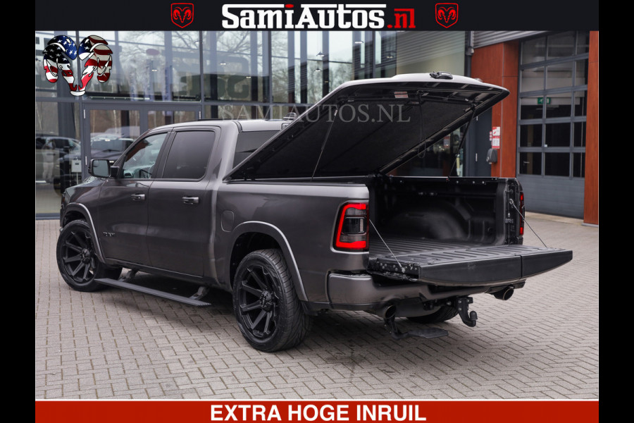 Dodge Ram LIMITED | 5.7 V8 HEMI 402PK | TUFF WIELEN | MEEST VOLLE LIMITED | PRACHTIGE KLEUR GRANITE CRYSTAL PEARL | CREW CAB | DUBBELE CABINE DC 5 PERSOONS | CREW CAB 5 PERSOONS | DUBBELE CABINE DC | MEEST ROYALE EN COMFORTABELE BEDRIJFSAUTO | HEAD-UP | LUCHTVERING | RONDOM CAMERA | MWK KLEP | PANORAMA DAK |